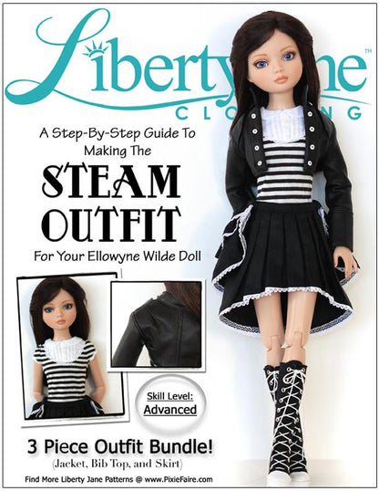 Steam Outfit for Ellowyne Dolls