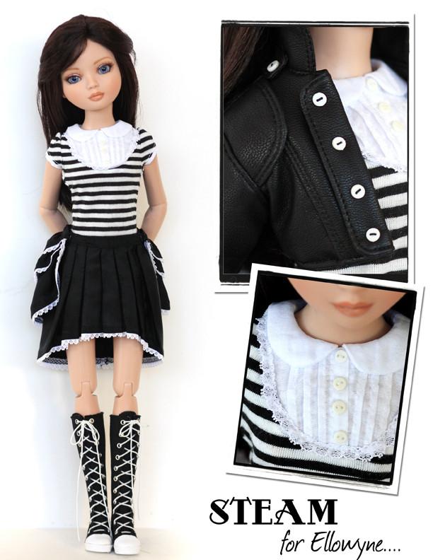 Steam Outfit for Ellowyne Dolls