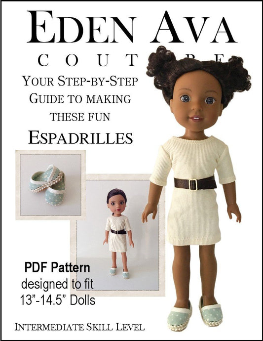Espadrilles for 13-14.5" Dolls