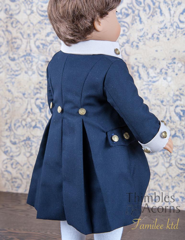 George Washington, Commander-in-Chief 18" Doll Clothes Pattern