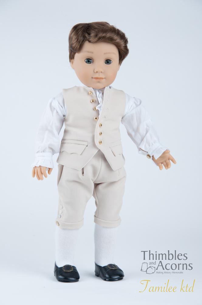 George Washington, Commander-in-Chief 18" Doll Clothes Pattern