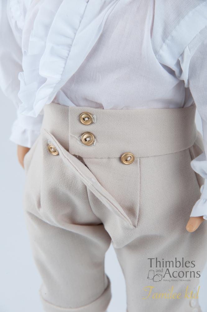 George Washington, Commander-in-Chief 18" Doll Clothes Pattern