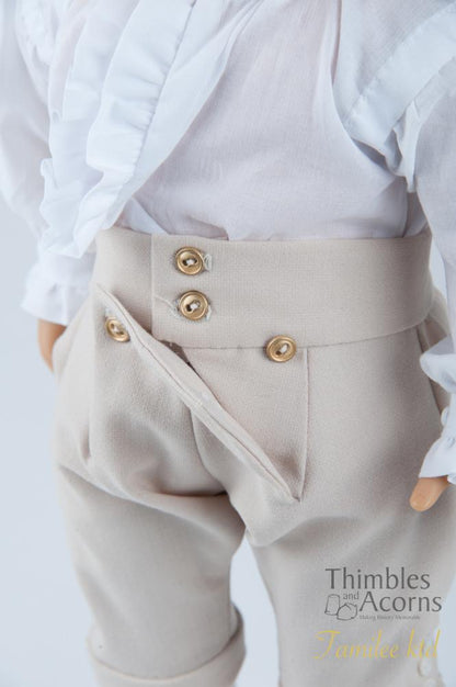 George Washington, Commander-in-Chief 18" Doll Clothes Pattern