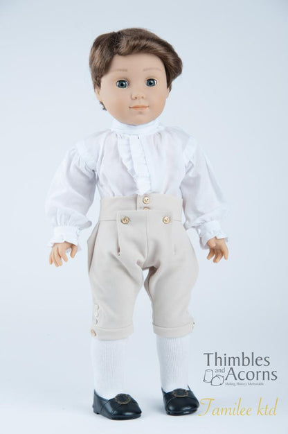 George Washington, Commander-in-Chief 18" Doll Clothes Pattern