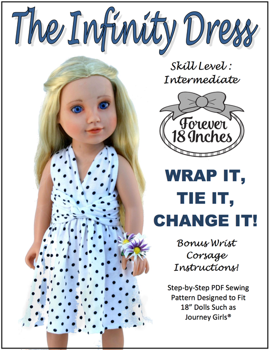Infinity Dress Pattern for Journey Girls Dolls