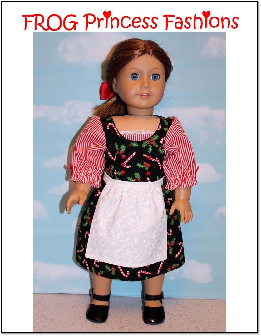 Edelweiss Dress Set 18" Doll Clothes Pattern
