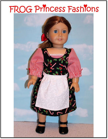 Edelweiss Dress Set 18" Doll Clothes Pattern