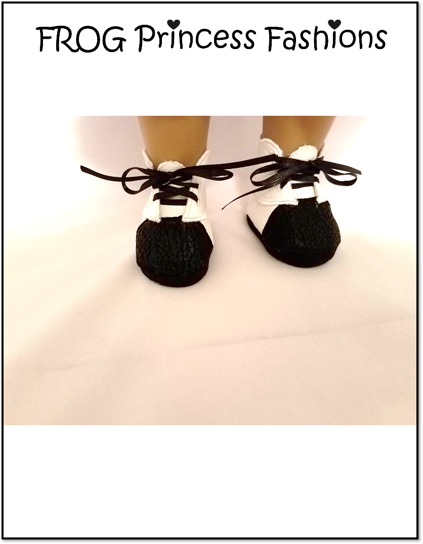 Edelweiss Shoes 18" Doll Machine Embroidery Design