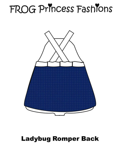 Ladybug Romper 18" Doll Clothes Pattern