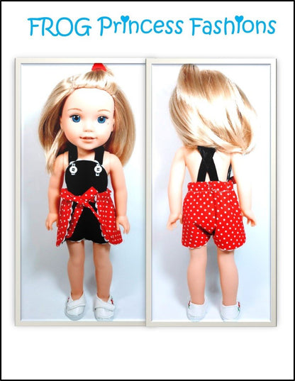 Ladybug Romper 14.5" Doll Clothes Pattern