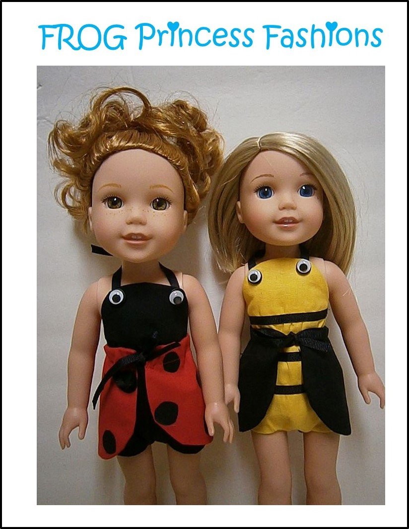 Ladybug Romper 14.5" Doll Clothes Pattern