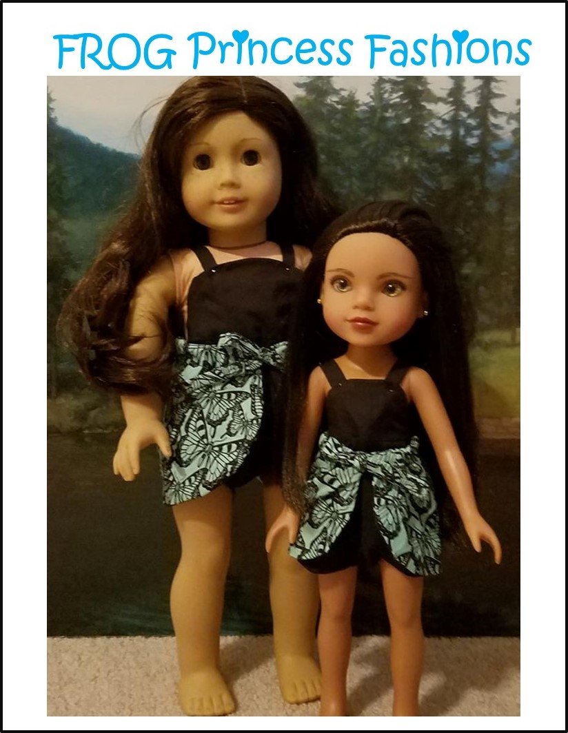 Ladybug Romper 14.5" Doll Clothes Pattern