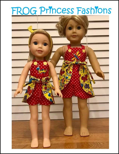 Ladybug Romper 14.5" Doll Clothes Pattern