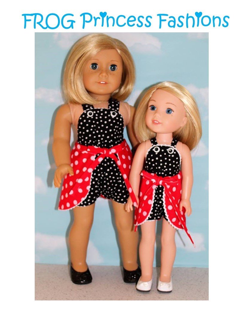 Ladybug Romper 14.5" Doll Clothes Pattern