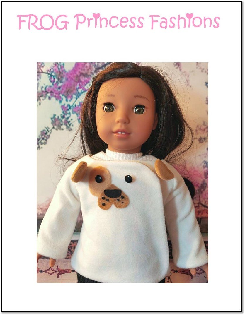 St Francis Jacket 18" Doll Clothes Pattern