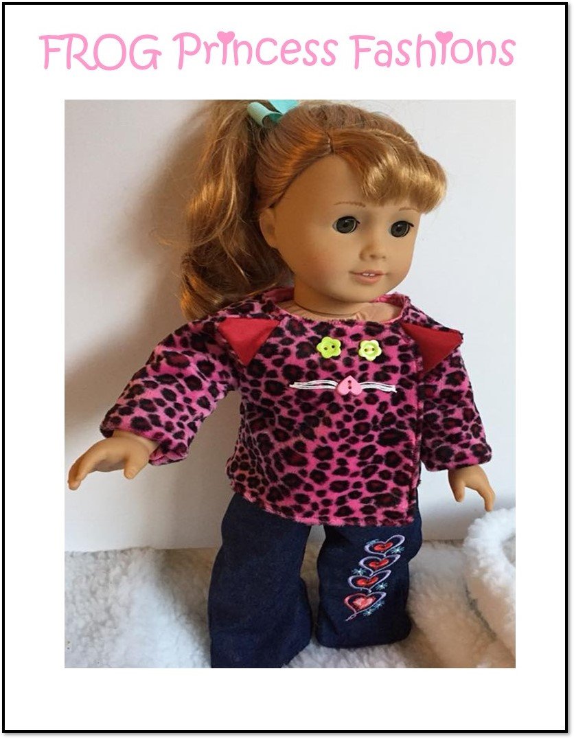 St Francis Jacket 18" Doll Clothes Pattern