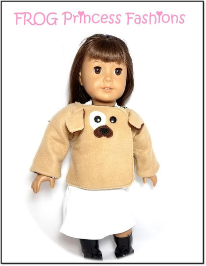 St Francis Jacket 18" Doll Clothes Pattern