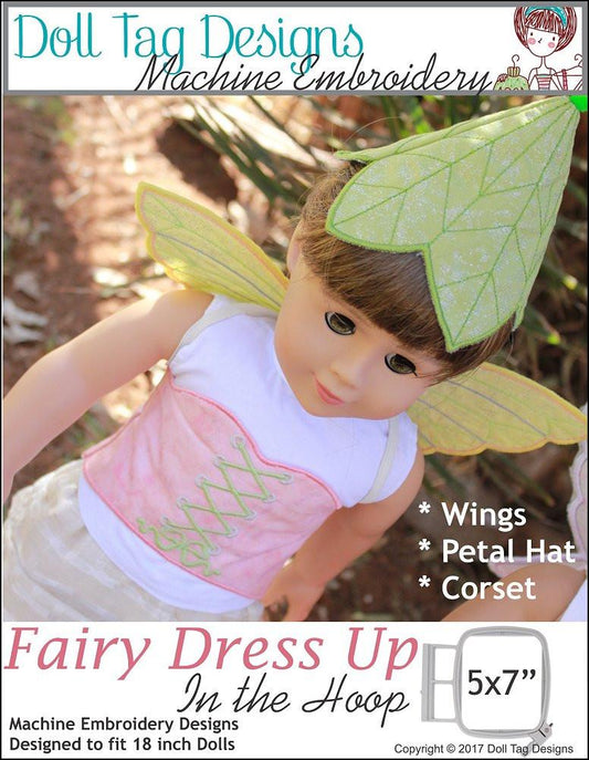 Fairy Dress Up Machine Embroidery Designs
