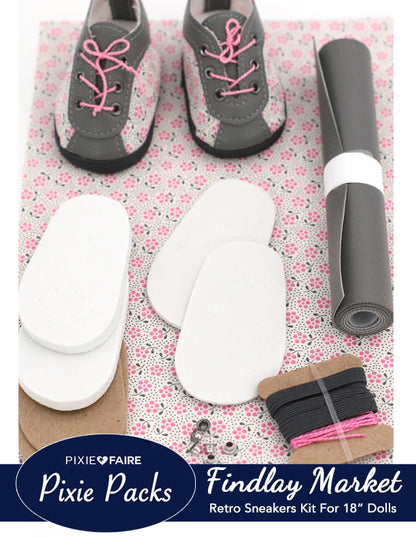 Pixie Packs Findlay Market Retro Sneakers Shoe Collection