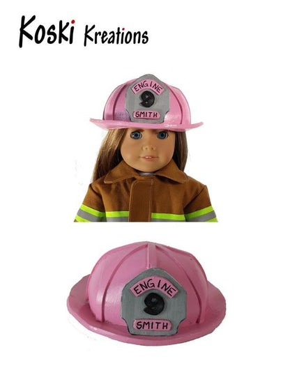 Firefighter Helmet 18" Doll Accessory Pattern