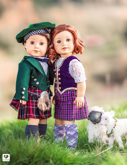 Highland Accessories 18" Doll Clothes Pattern