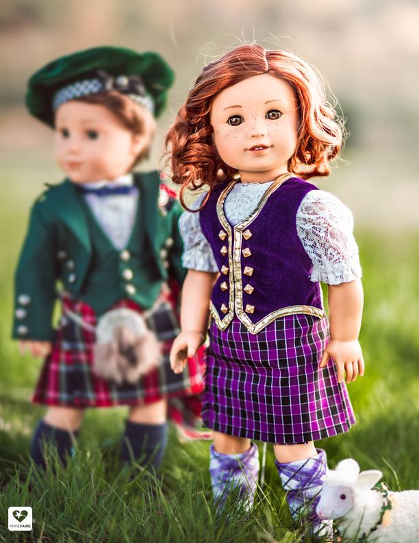 Highland Accessories 18" Doll Clothes Pattern