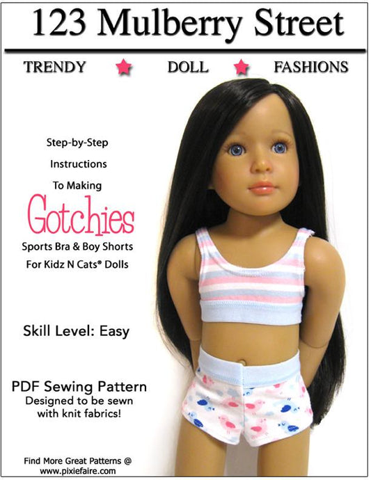 Gotchies Pattern for Kidz N Cats Dolls