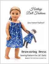 Heritage Drawstring Dress Pattern