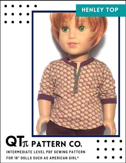 Henley 18" Doll Clothes