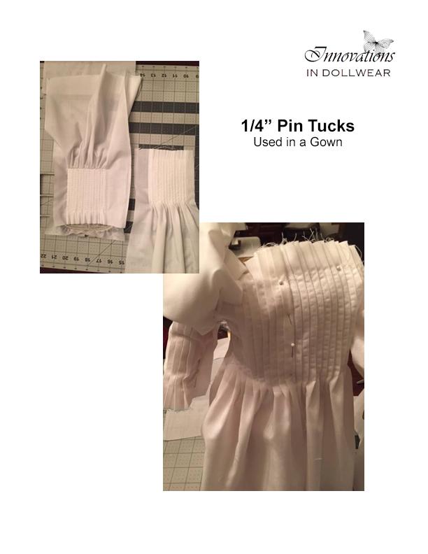 Perfect Pintucks Machine Embroidery Design