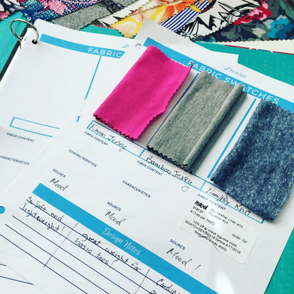 SWC Bonus Fabric Swatch Book Page PDF