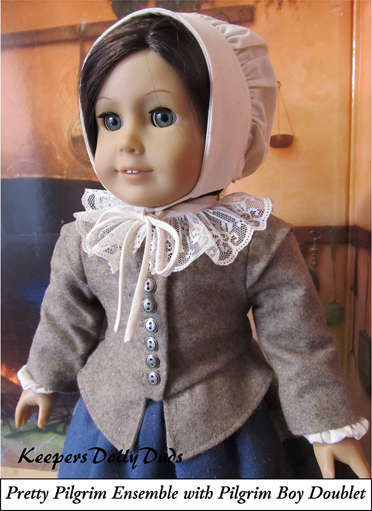 Pilgrim Boy 18" Doll Clothes Pattern