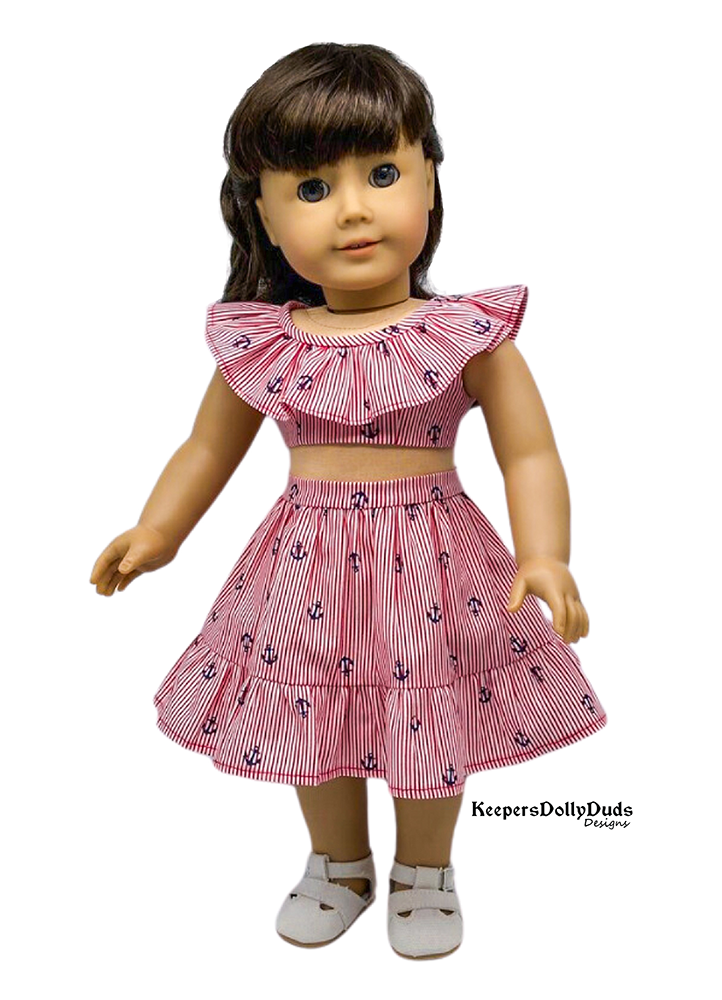 Sweet Summer Days 18" Doll Clothes Pattern