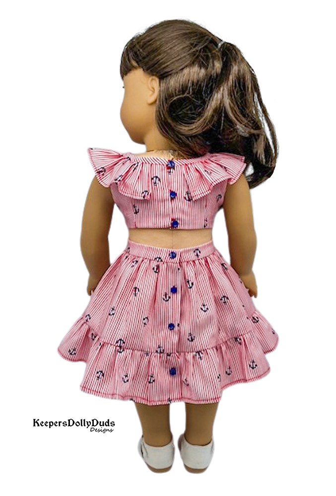 Sweet Summer Days 18" Doll Clothes Pattern
