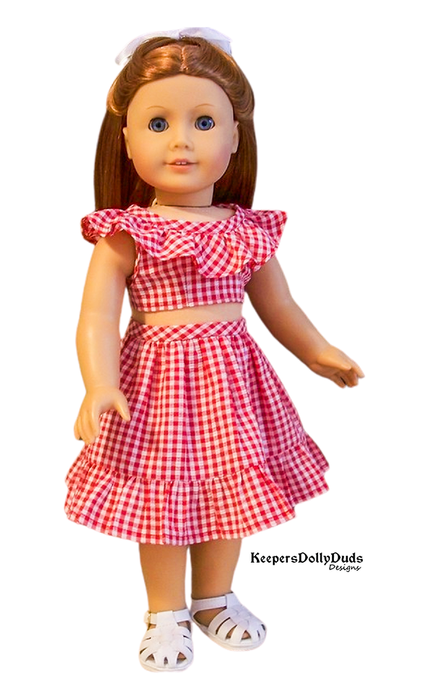 Sweet Summer Days 18" Doll Clothes Pattern