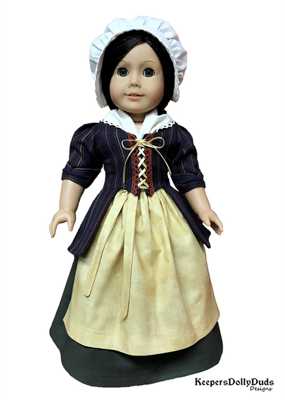 Williamsburg 18" Doll Clothes Pattern