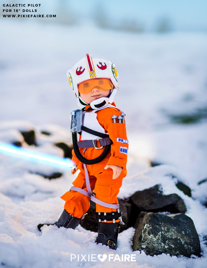 Galactic Pilot 18" Doll Clothes Pattern