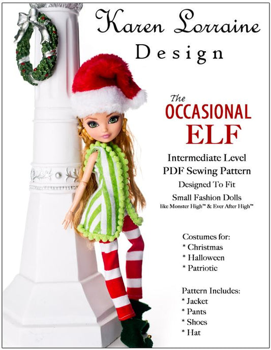 The Occasional Elf Pattern for Monster High Dolls