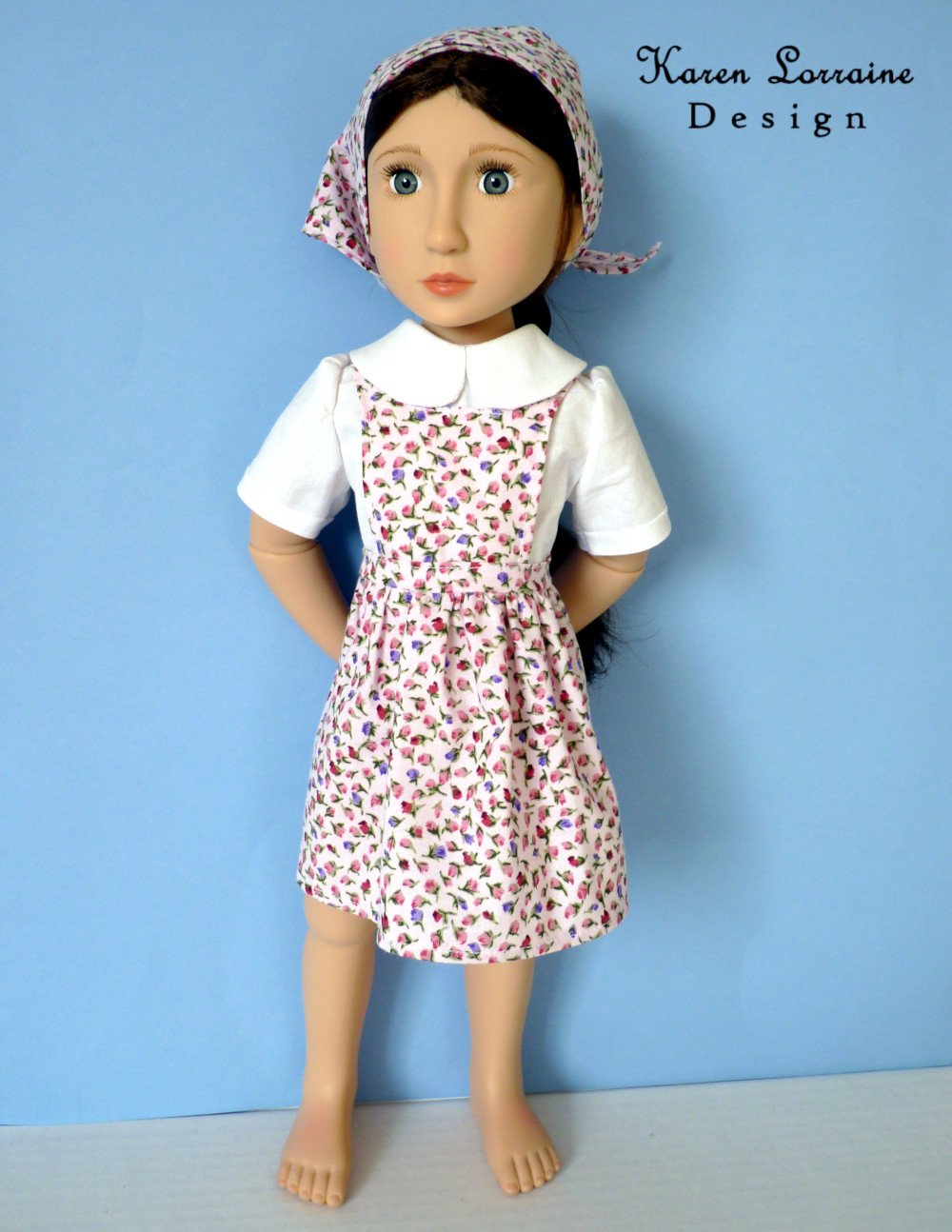 Tyrol 16" Doll Clothes Pattern For A Girl For All Time Dolls