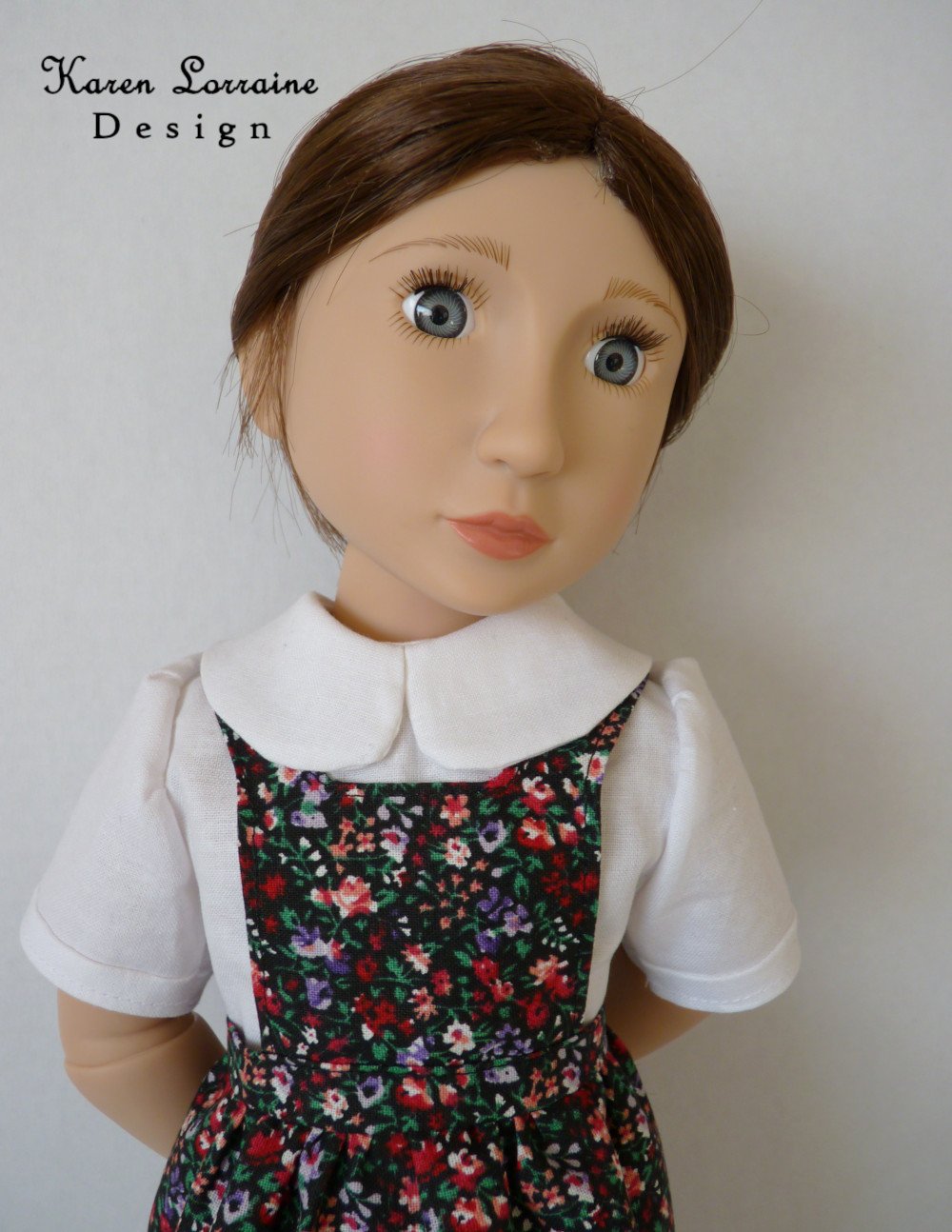 Tyrol 16" Doll Clothes Pattern For A Girl For All Time Dolls