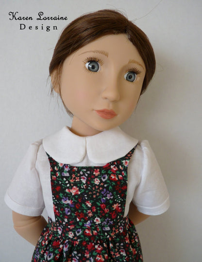 Tyrol 16" Doll Clothes Pattern For A Girl For All Time Dolls