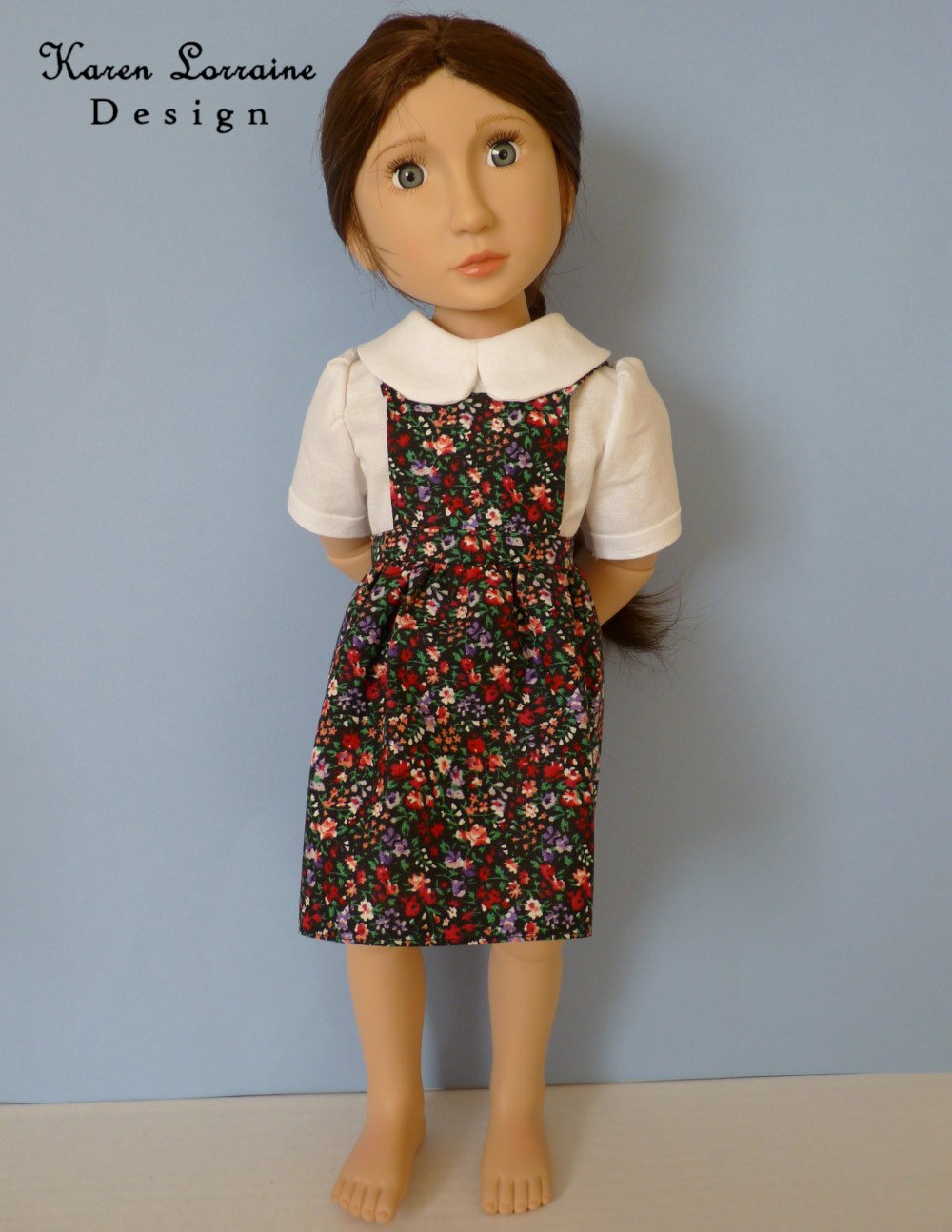 Tyrol 16" Doll Clothes Pattern For A Girl For All Time Dolls