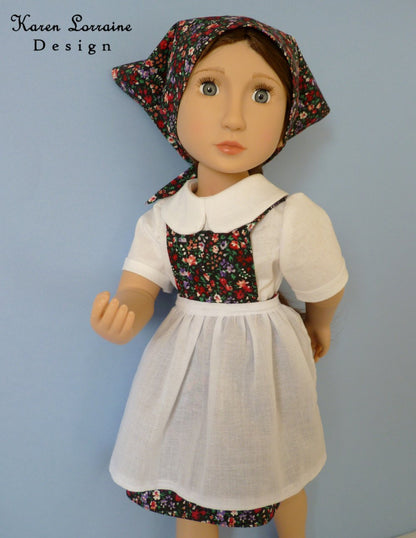 Tyrol 16" Doll Clothes Pattern For A Girl For All Time Dolls