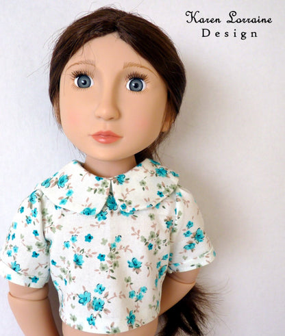 Tyrol 16" Doll Clothes Pattern For A Girl For All Time Dolls