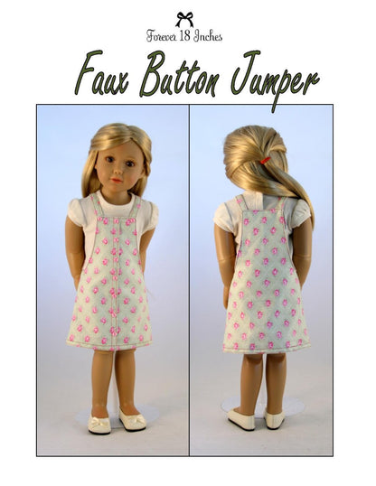 Faux Button Jumper for Kidz N Cats Dolls