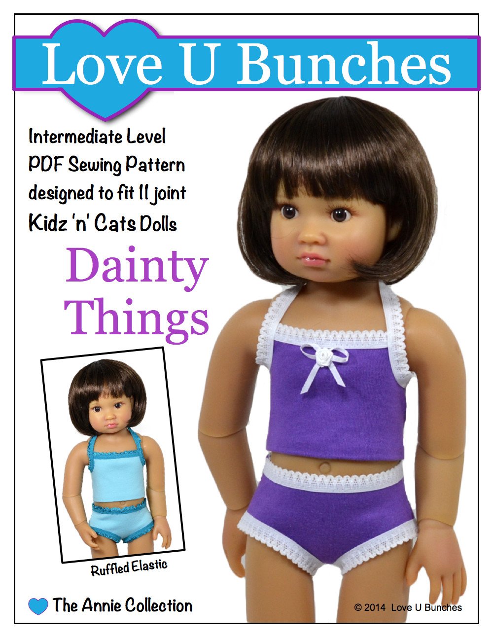 Dainty Things Pattern for Kidz 'n' Cats Dolls