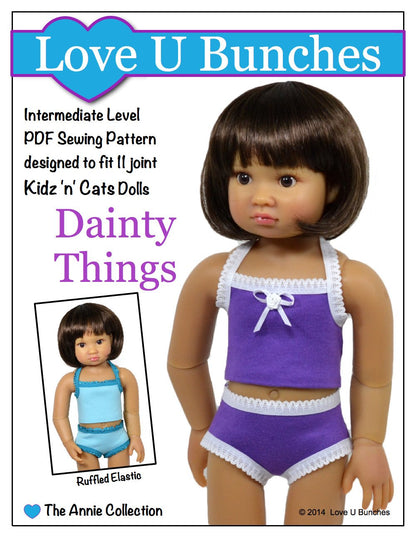 Dainty Things Pattern for Kidz 'n' Cats Dolls