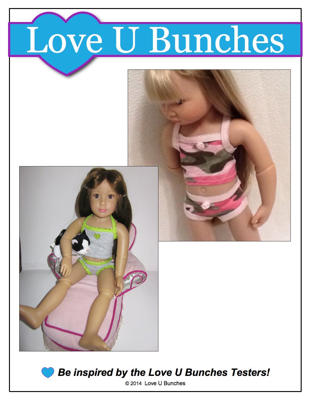 Dainty Things Pattern for Kidz 'n' Cats Dolls