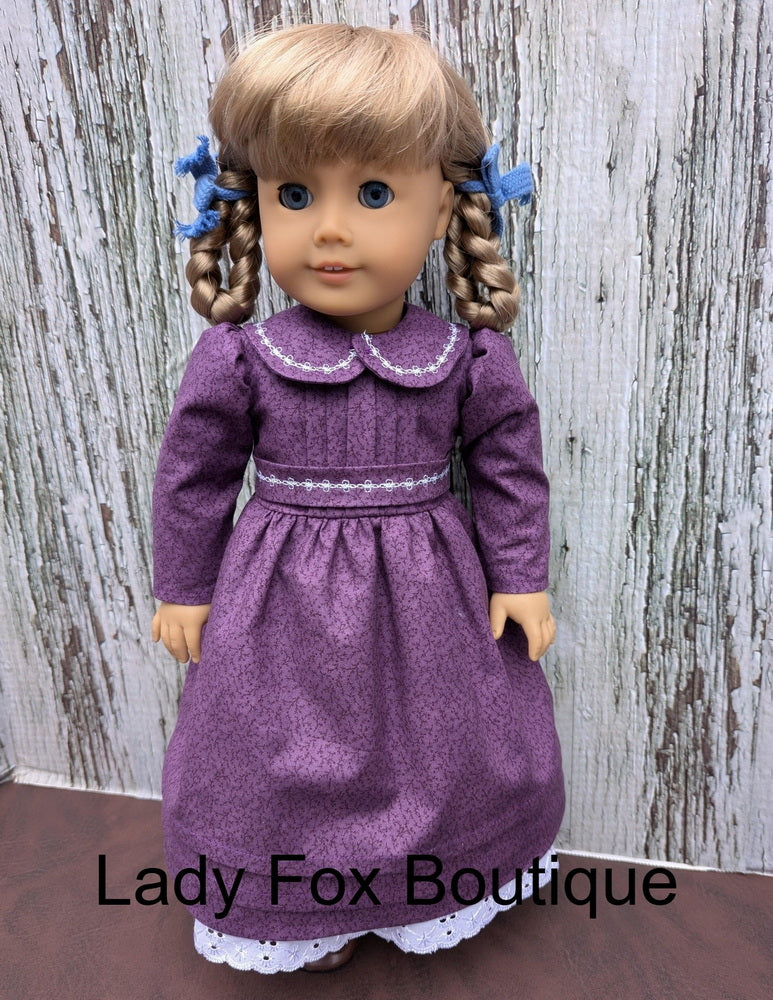 Sweet Caramel Dress 18 Inch Doll Clothes Pattern