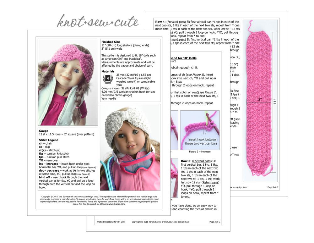Knotted Headband Crochet Pattern